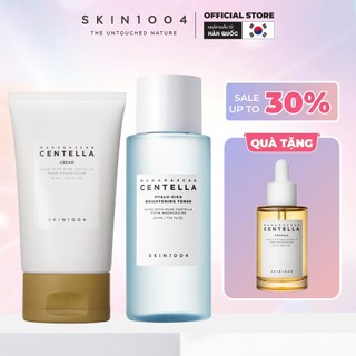 Combo kem dưỡng - nước hoa hồng skin1004