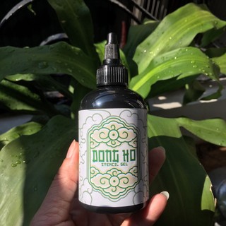 Gel Scan Hình Dong Ho Stencil Silver 4oz