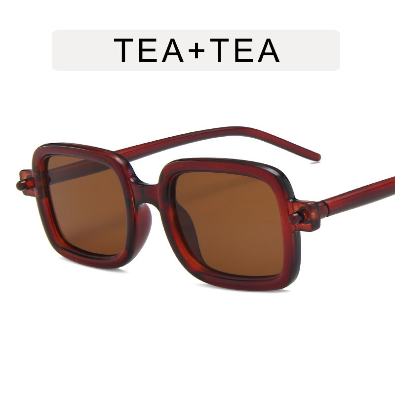 Kính Mát Gọng Vuông Phong Cách Hip Hop Thời Trang Cho Nữ