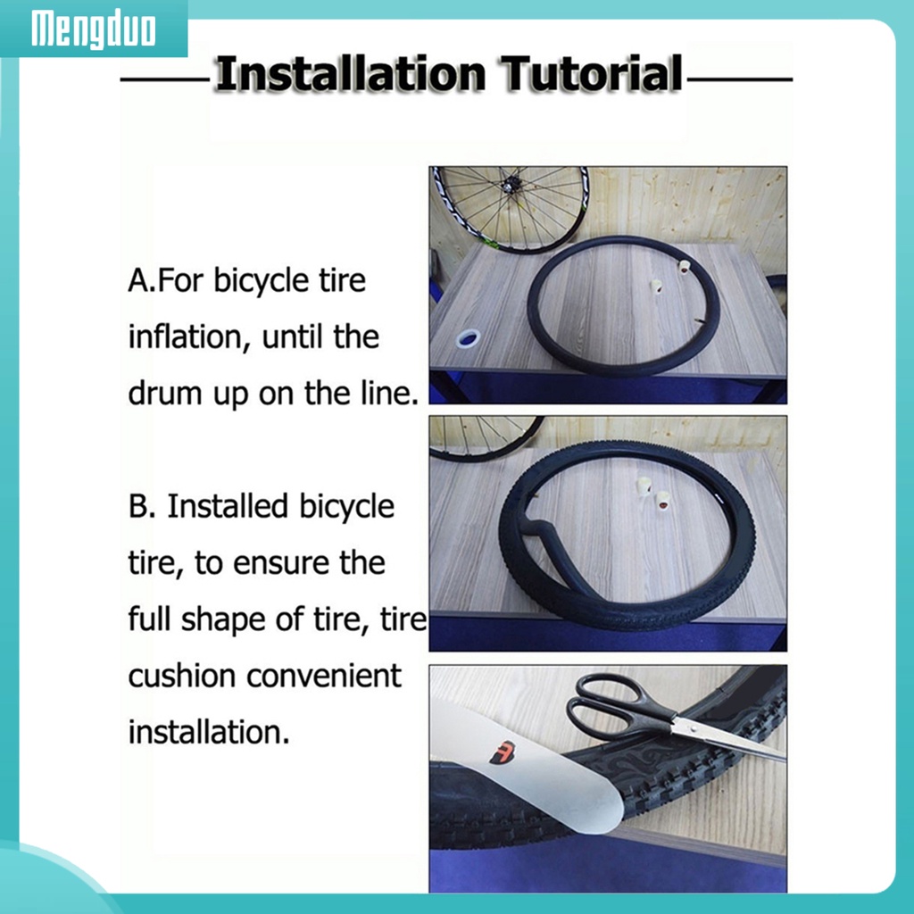 Set 2 cuộn dây lót lốp xe đạp/xe máy chống thủng