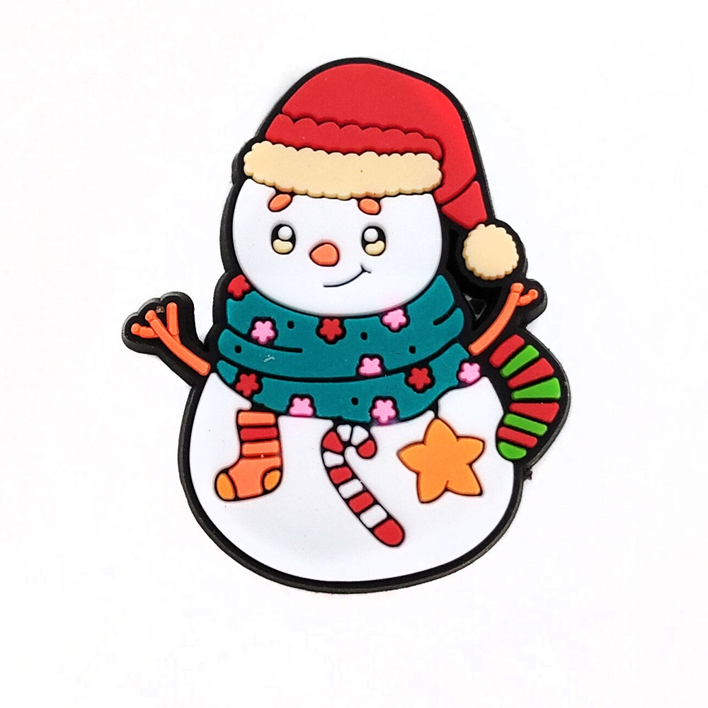 Giày Croc Bằng PVC Trang Trí Giáng Sinh Cho Nam Nữ