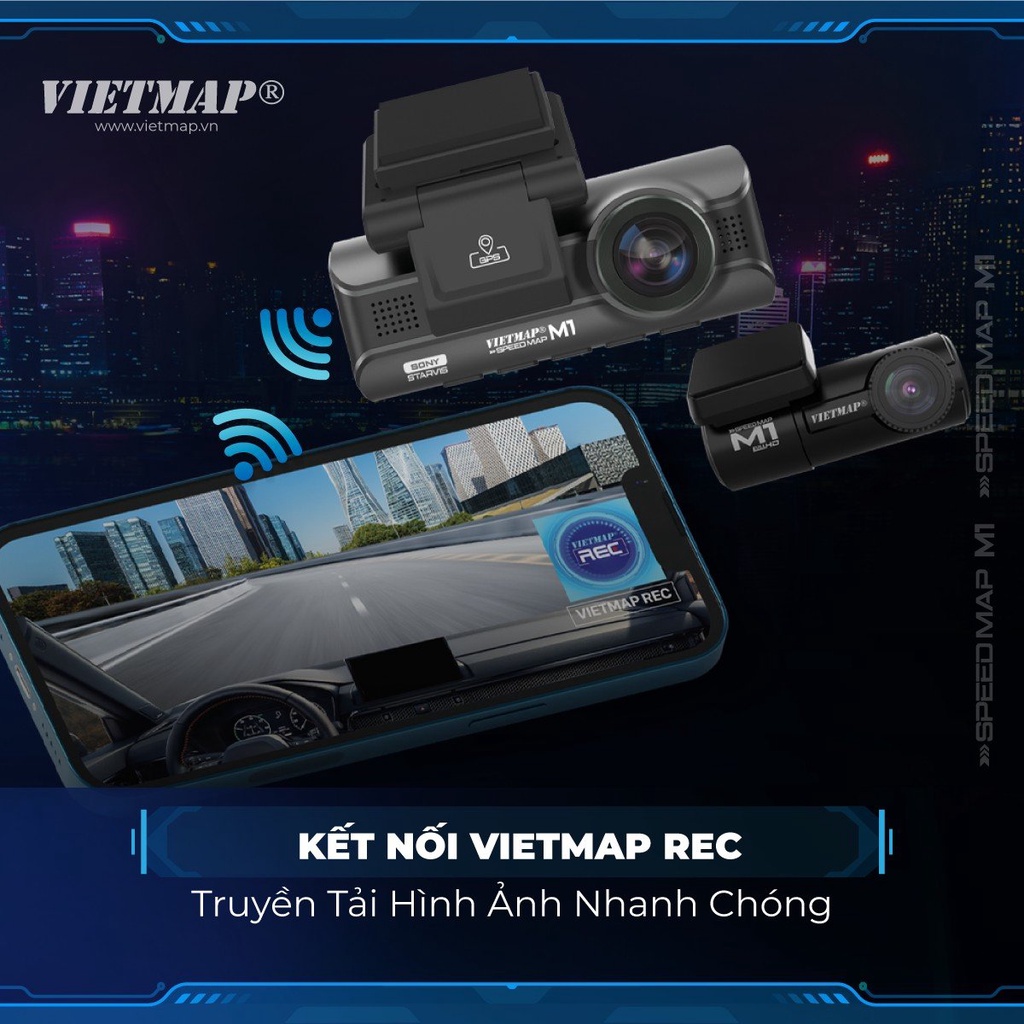 Camera Hành Trình Vietmap SpeedMap M1 | BigBuy360 - bigbuy360.vn