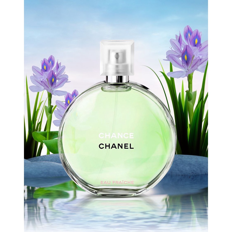 Nước hoa nữ Chanel Chance Eau Fraiche EDT 100ml, Nước Hoa Chính Hãng Thơm Lâu Chanel 8h, Hương Thơm Hoa Cỏ Thanh Mát