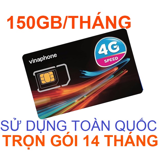 Sim 4G Vinaphone Big50y có 5GB/ngày tốc độ cao ( Miễn phí 12 tháng) Free tỷ Gb sim 4g trọn gói 1 năm S10