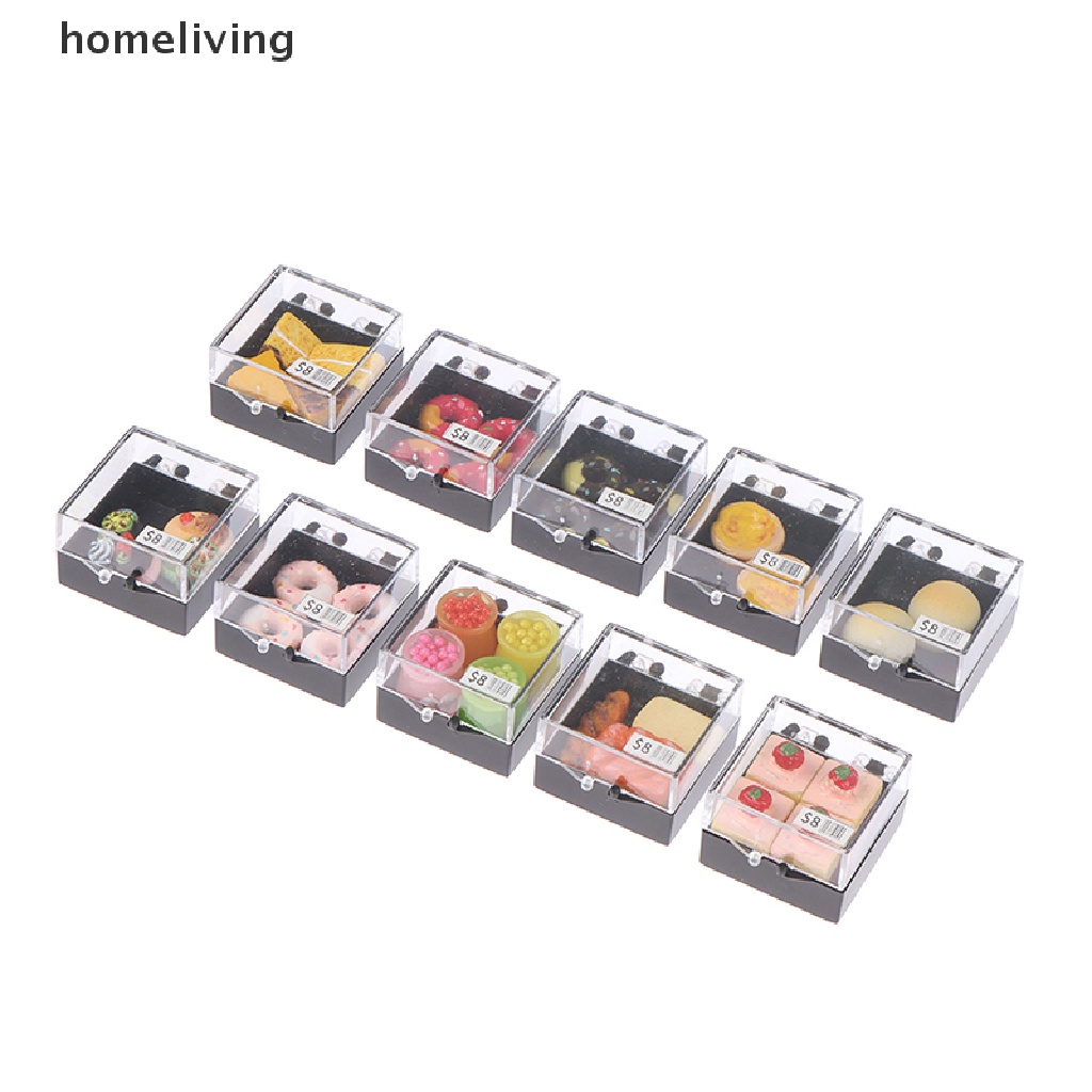 Mô Hình Bánh Tráng Miệng Tỉ Lệ 1: 12 Trang Trí Nhà Búp Bê