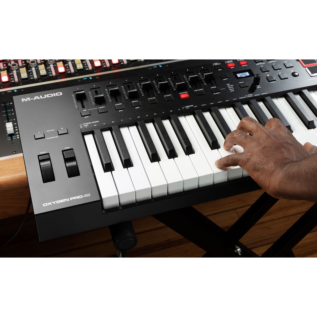 Midi Controller M-Audio OXYGEN PRO 49 - Bàn phím MIDI 49 phím Dòng Pro - Chính hãng