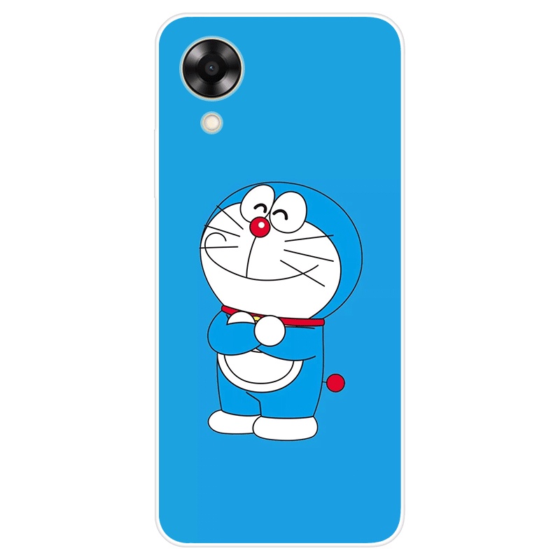 Ốp Điện Thoại TPU Dẻo Họa Tiết Hoạt Hình Dễ Thương Cho OPPO A17k OPPOA17k A 17K