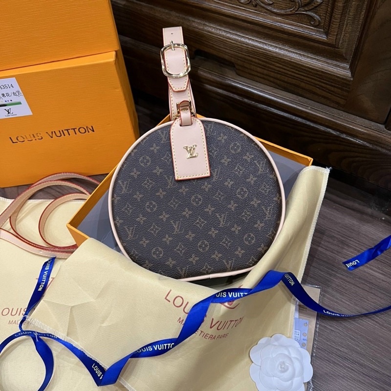 Túi nữ quai xách đeo chéo cốp tròn 3 màu  FULLBOX