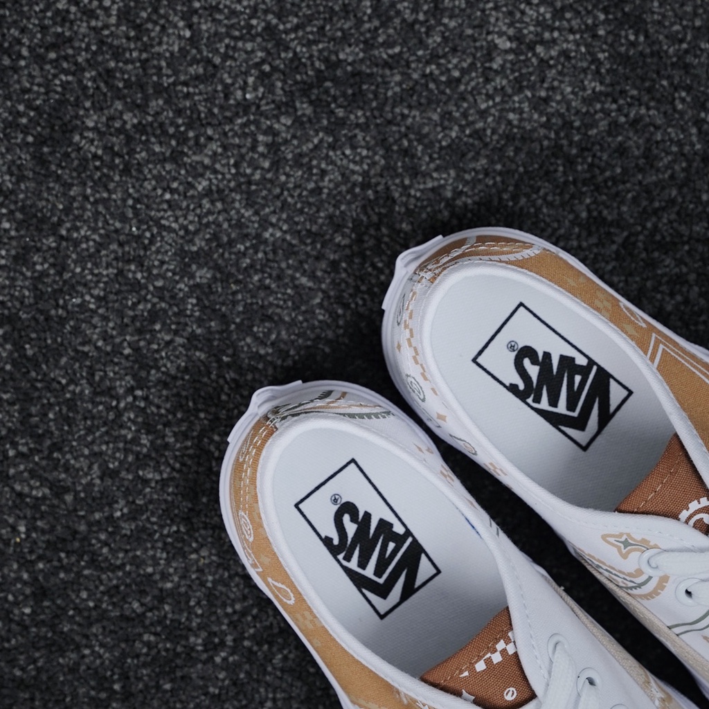 Giày Trượt Patin Vans Vải Canvas Thiết Kế Cá Tính Cho Nam Và Nữ