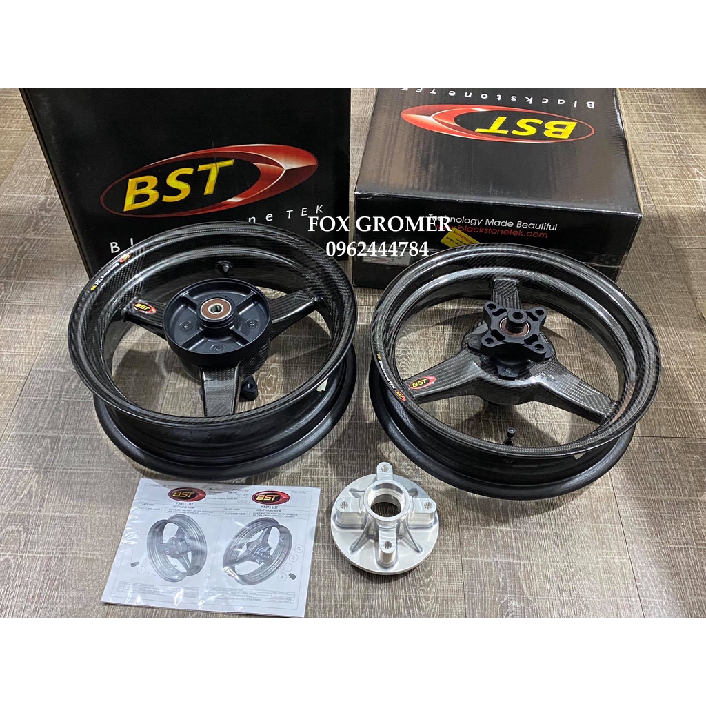 Mâm BST carbon 12in cho MSX125 Monkey125