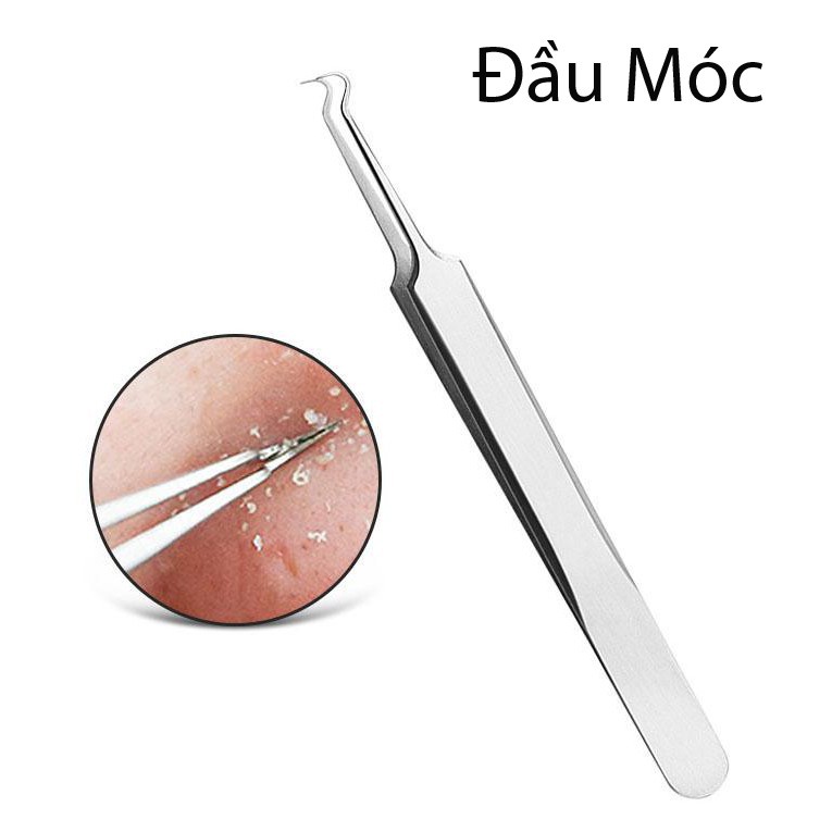 Nhíp Gắp Mụn Đầu Đen, Mụn Dưới Da Thông Minh Thép Không Gỉ