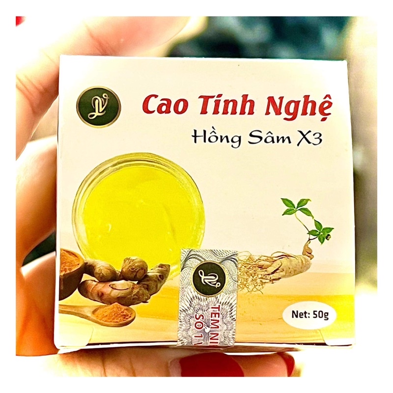 Kem nghệ bôi mặt hết mụn, nám tàn nhang siêu thích hộp 50gr