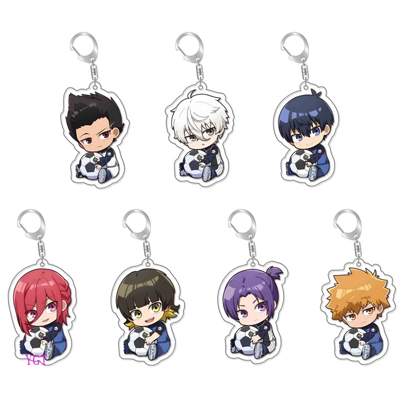 Ygt Móc Chìa Khóa Bằng Acrylic Hóa Trang Nhân Vật Isagi Yoichi Chigiri Hyoma