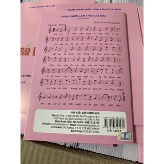 Sổ Đoàn Viên Màu Hồng(mẫu mới)