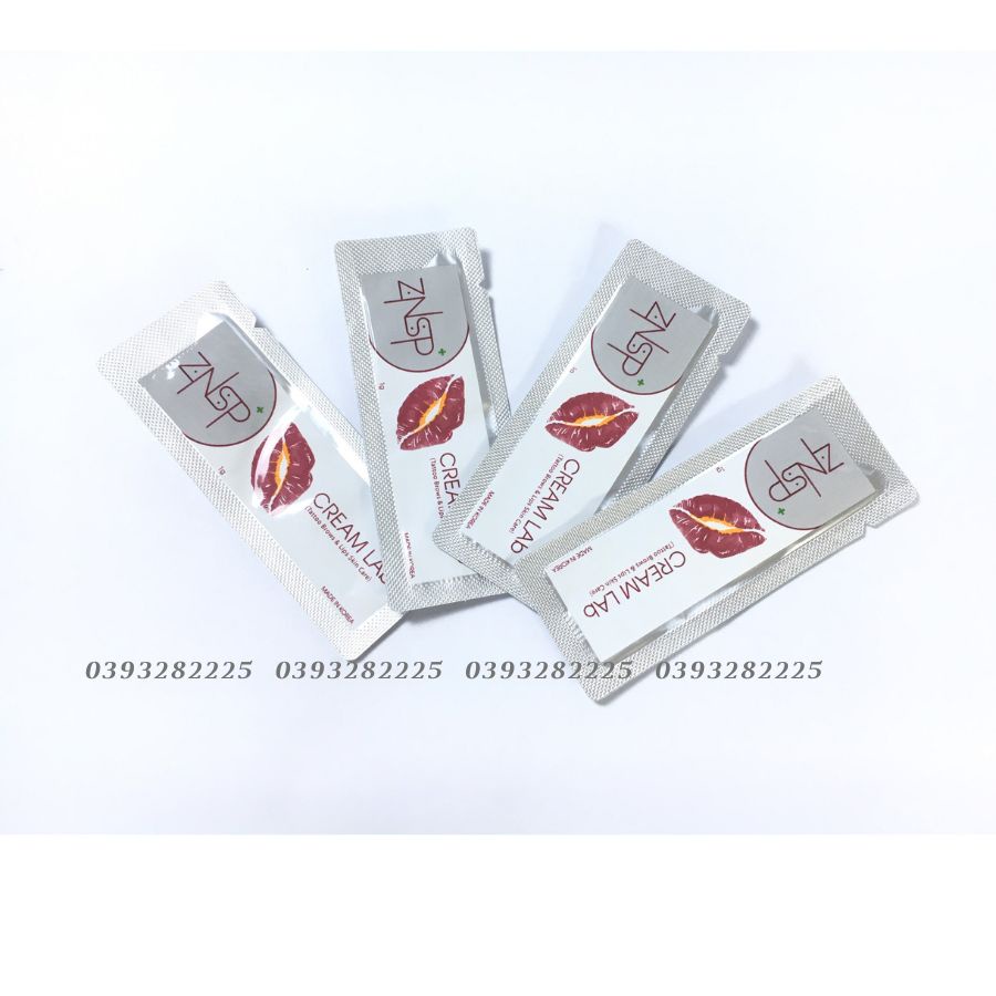 10 GÓI DƯỠNG ẨM MÔI ZNSP CREAM LAB