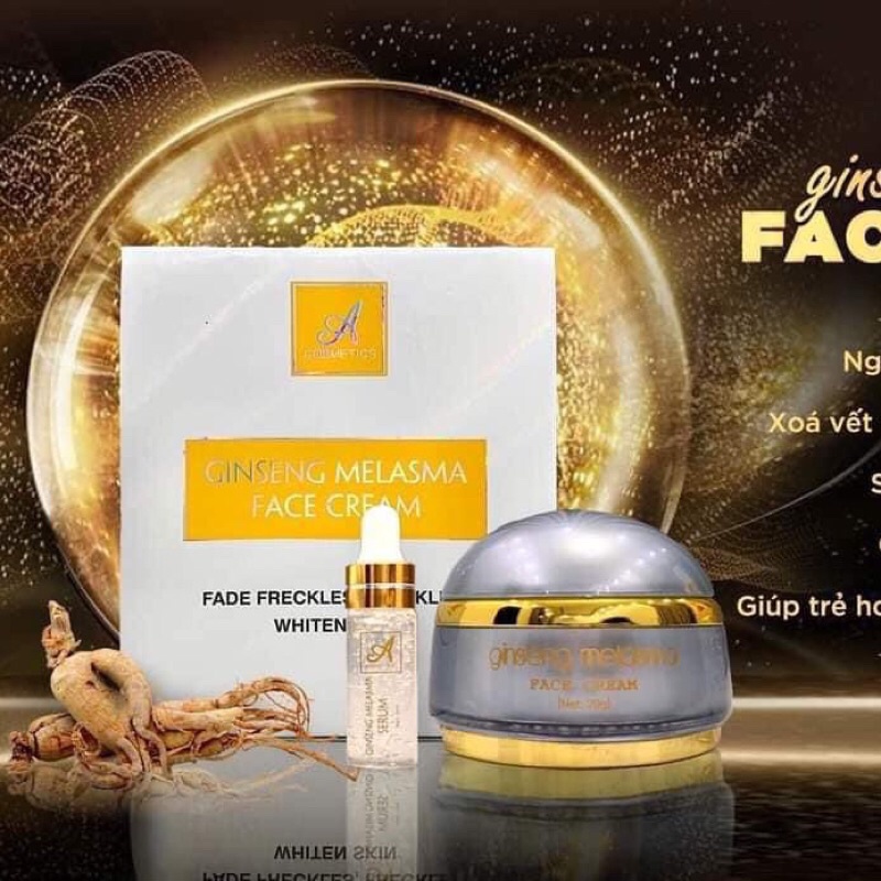 Kem Face Nám Nhân Sâm Phương Anh Cosmetics ( TẶNG KÈM SERUM)