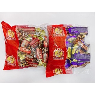 KẸO CTEN ĐỎ NGA SOCOLA HẠNH NHÂN 500G