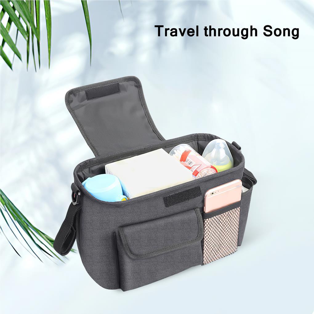 Túi Đựng Tã Lót Xe Đẩy Em Bé Cỡ Lớn Tiện Dụng