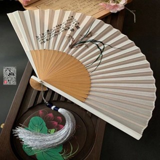 Elegant Design Bamboo Folding Fan For Men