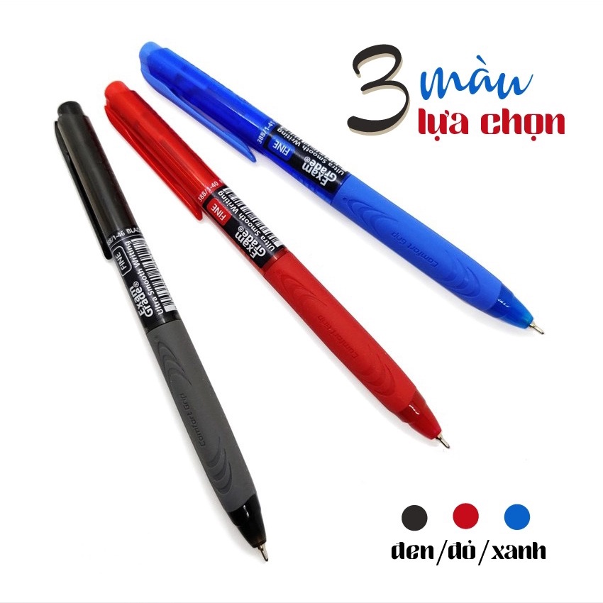 Bút bi bấm đầu kim STABILO ExamGrade Fine 0.7mm BP388NF