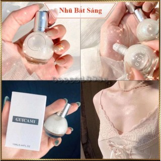 Nhũ bắt sáng highlight guicami chai lăn dạng lỏng