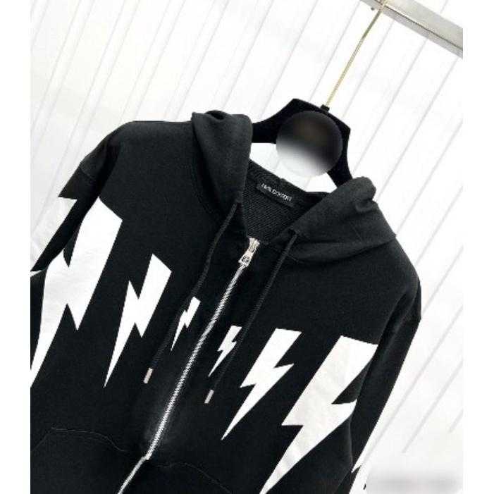 Áo Khoá tia sét mũ 2 lớp