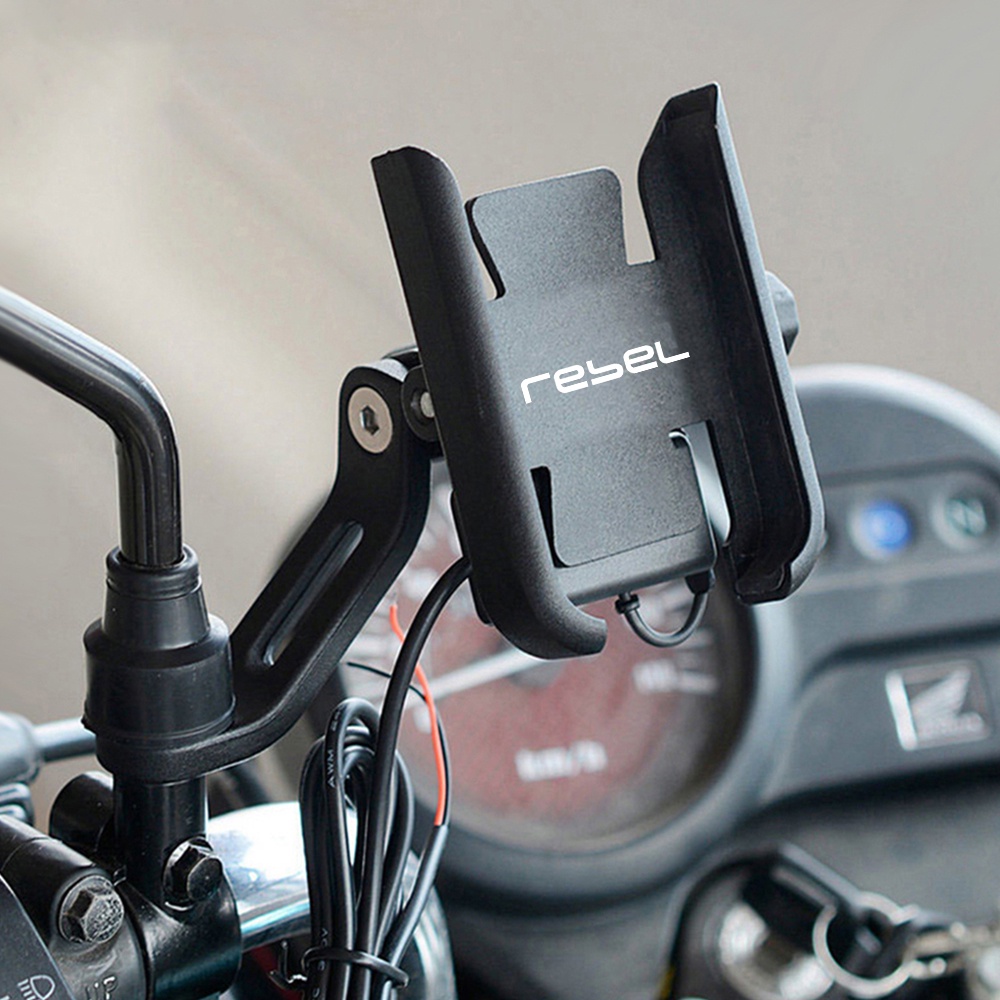 Giá Đỡ Điện Thoại / Thiết Bị Định Vị Gps Gắn Tay Lái Xe Máy Honda Rebel CMX 500 300 CMX300 CMX500 2017-2022