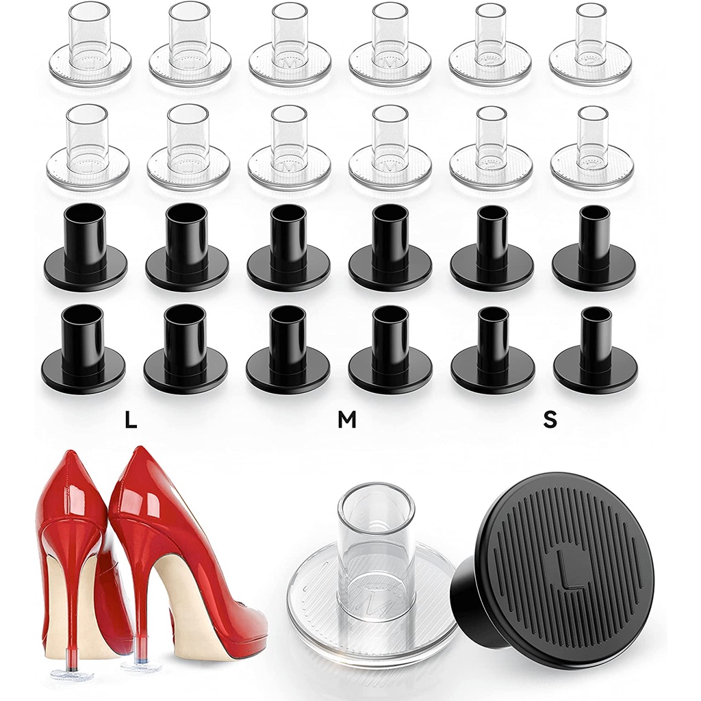 Set 2 Miếng Đệm Silicone PVC Bảo Vệ Gót Chân Chống Trượt Khi Nhảy Latin / Khiêu Vũ