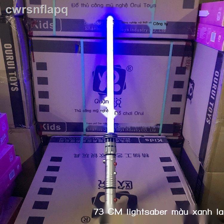 ♦ ✆  Sét 2 gậy phát sáng có âm thanh cực hay, Gậy ánh sáng đèn laser, kiếm đồ chơi phát