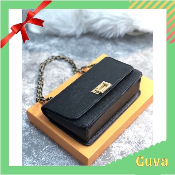 Túi cnk dây xích túi xách nữ đeo chéo hộp da mềm phong cách trẻ trung VG652