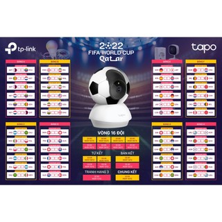 [Quà Tặng] TP-Link Lịch Thi Đấu Bóng Đá WC 2022