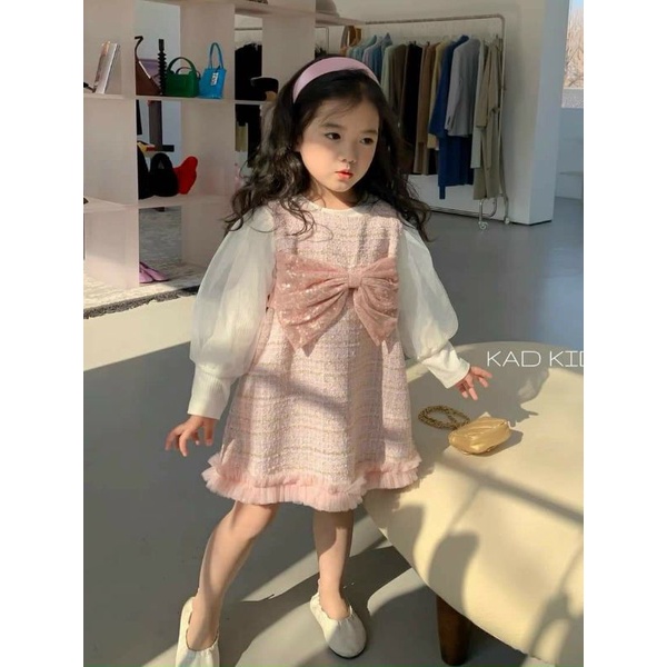 Váy nơ 2 chi tiết