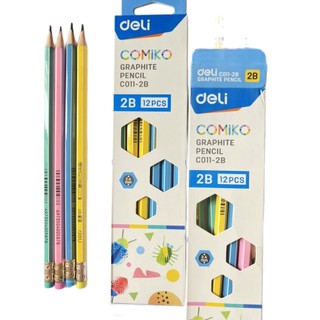Bút Chì Gỗ 2B Deli COMIKO C011