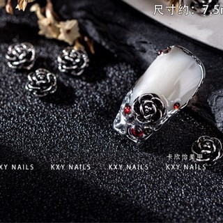 Charm hoa hồng kim loại bán lẻ 1 cái