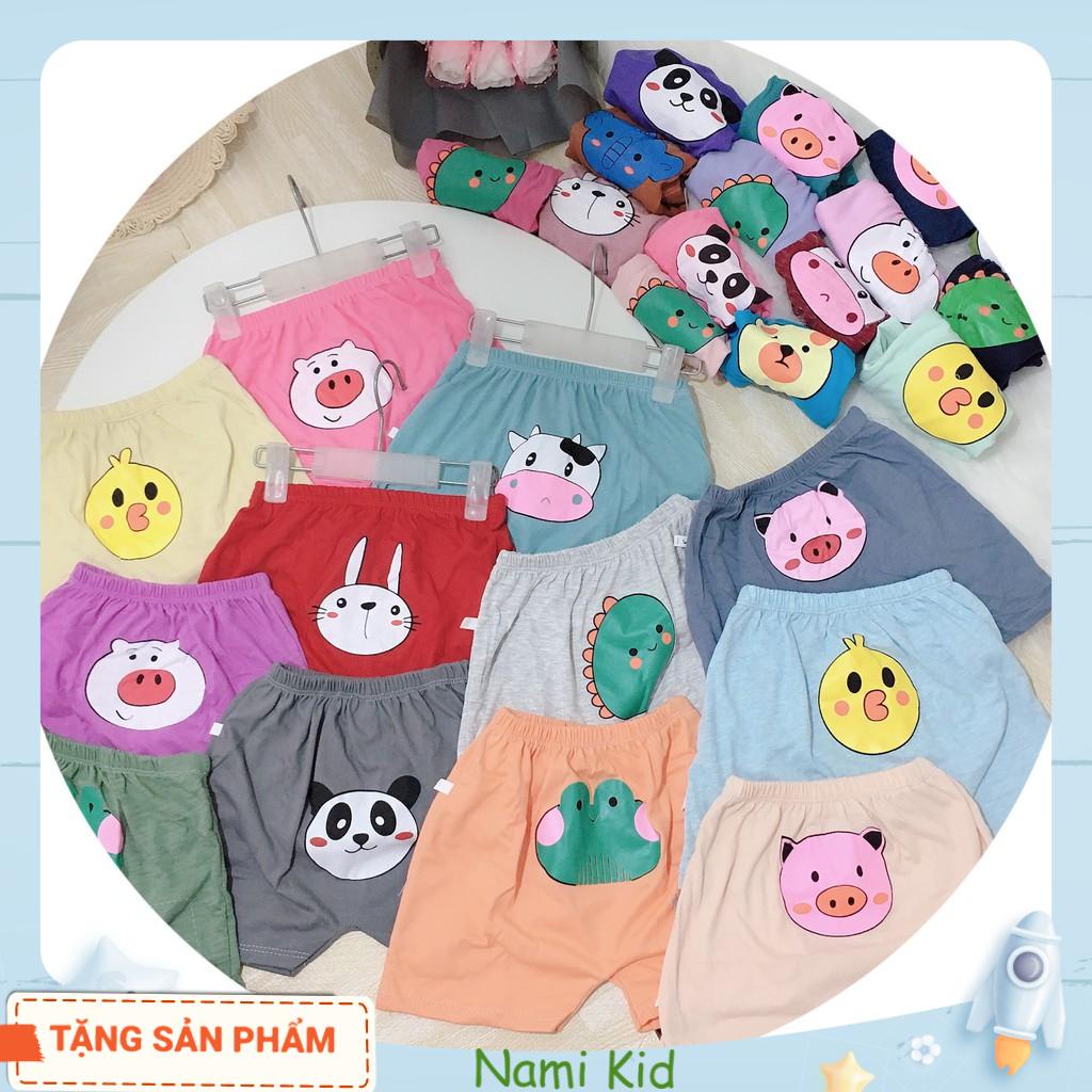 QUẦN ĐÙI CHỤC CHO BÉ TRAI BÉ GÁI 1-5 TUỔI CHẤT LIỆU THUN ĐẸP MỀM CHO BÉ MẶC NHÀ KIỂU QUẦN ĐÙI CỘC