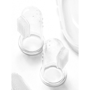 Bàn chải silicon đánh răng chó mèo