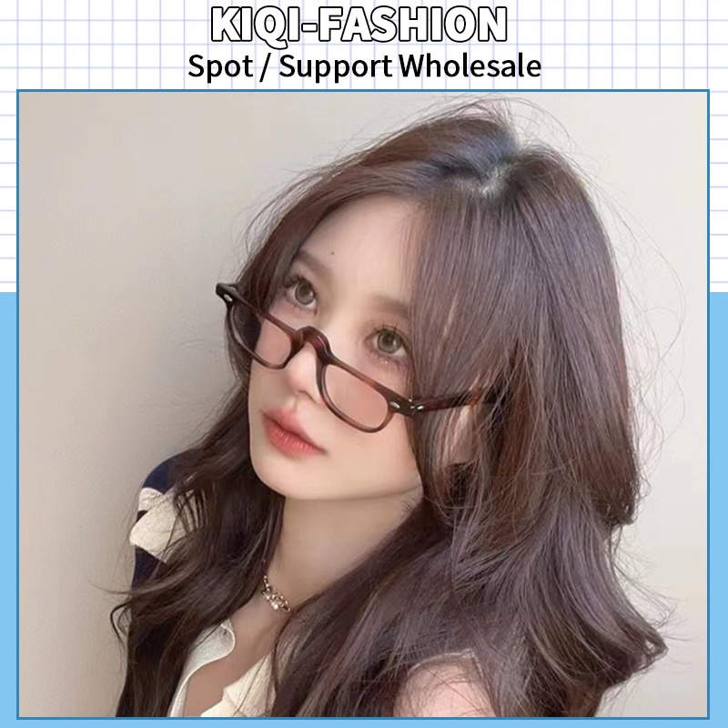 Ultra Mắt Kính Chống Ánh Sáng Xanh Hình Vuông Nhỏ Chống Bức Xạ Cho Nam Nữ