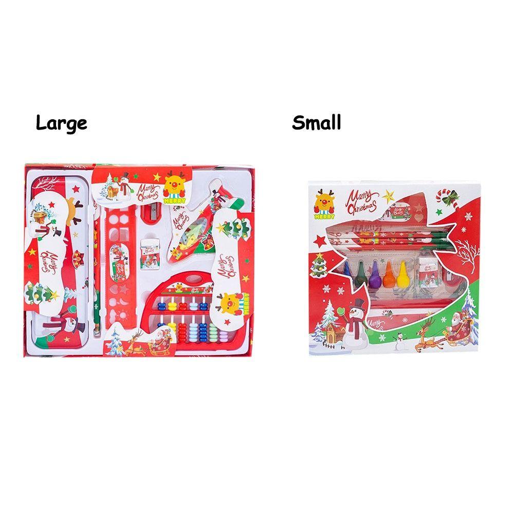 Set 7 Dụng Cụ Chuốt Bút Chì Họa Tiết Giáng Sinh Dành Cho Trẻ Mẫu Giáo