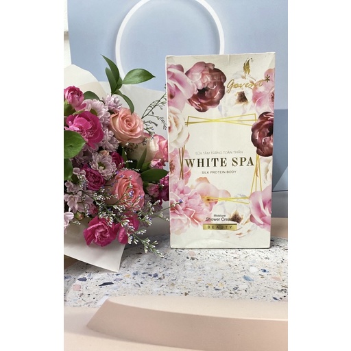 Sữa tắm sáng mịn da GOVENT WHITE SPA 800ml