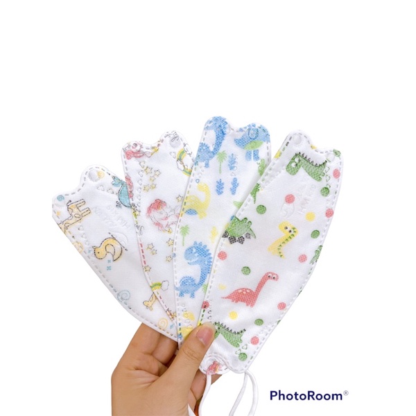 ✅ Khẩu trang 4D Kid tiêu chuẩn KF94 công nghệ Hàn Quốc cho bé  Giao màu ngẫu nhiên
