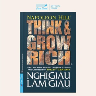 Sách nghĩ giàu & làm giàu - first news - bản quyền