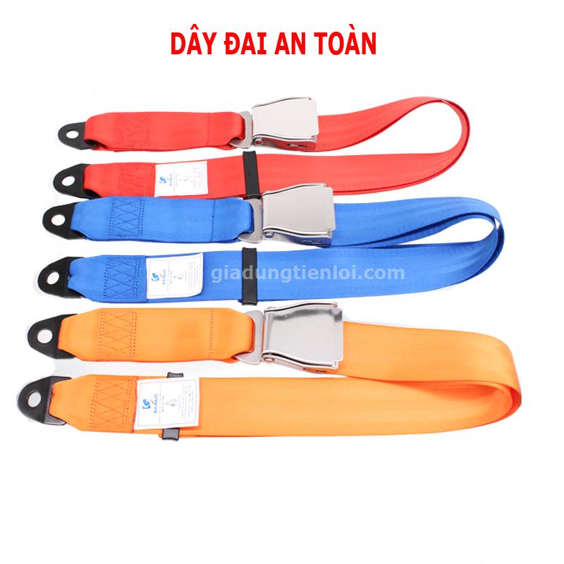 Dây đai an toàn chốt khóa inox dùng trên máy bay, xe khách, xe nâng