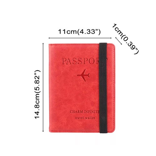 Ví da đựng hộ chiếu có ngăn để sim, ví bọc passport