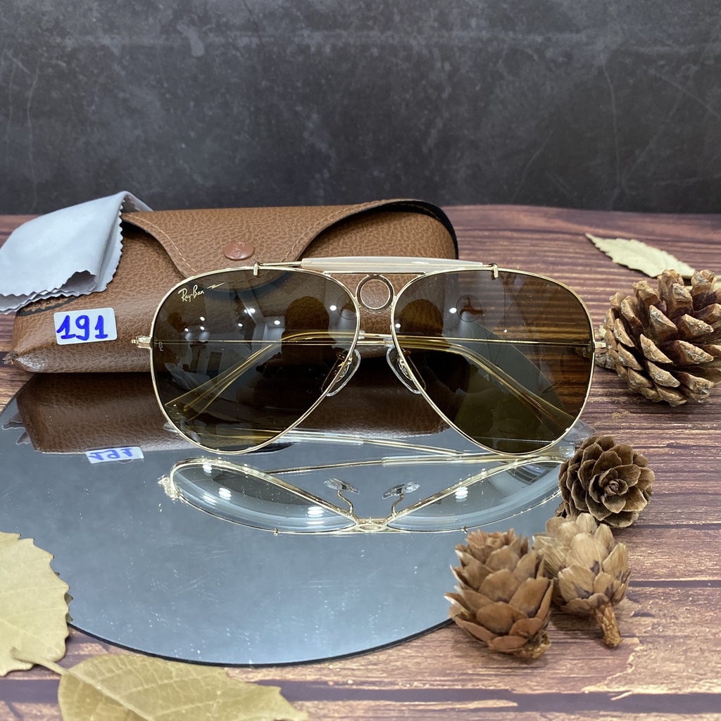 KÍNH RAYBAN Chromax U-S-A, HÀNG CHÍNH HÃNG ĐÃ QUA SỬ DỤNG. TRÒNG THỦY TINH CHỐNG UV. THỜI TRANG DÀNH CHO CẢ NAM VÀ NỮ