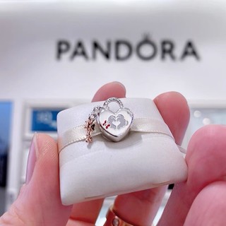 (Hàng có Sẵn ) Charm Pan Ale Bạc S925 Charm Tim Ổ Khoá Chìa Khoá Hoạ Tiết Mickey
