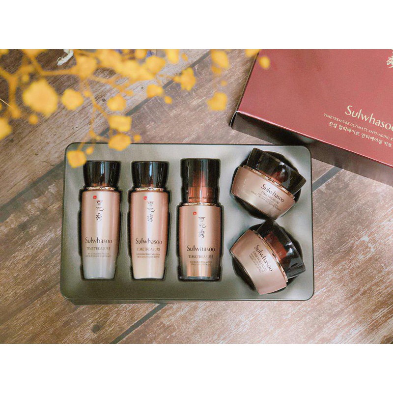 Sulwhasoo Kit Thông Đỏ 5 Món