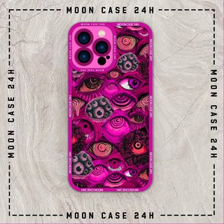 Ốp lưng iphone cạnh vuông Moon Case Eyes 7/7plus/8/8plus/x/xs/11/12/13/14pro/max/plus/promax