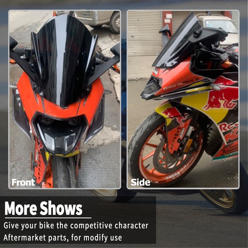 Kính Chắn Gió Chuyên Dụng Cho Xe Mô Tô KTM RC 125 200 390 RC200 RC390 2014 15 2016 2017 2018 2019 2020 2021