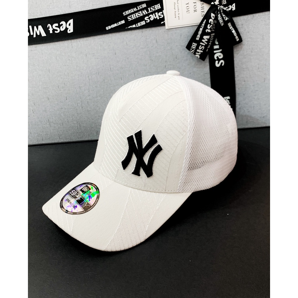 Nón Mũ Lưỡi Trai Nam NY MLB  , HOT TREND, Logo Thêu Nổi