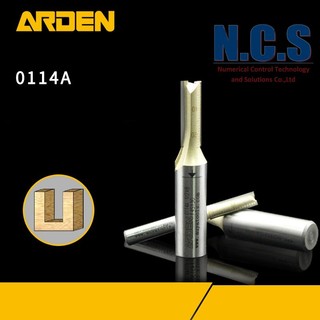 ARDEN 0114A - Mũi dao phay gỗ CNC 6,8,10,12,20mm 2 lưỡi ghép thẳng soi lấy nền